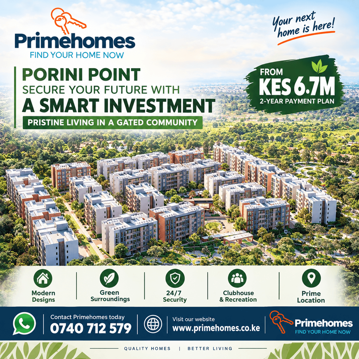Tatu city Kijani ridge prime properties kiambu tatu city plots tatu city houses on sale