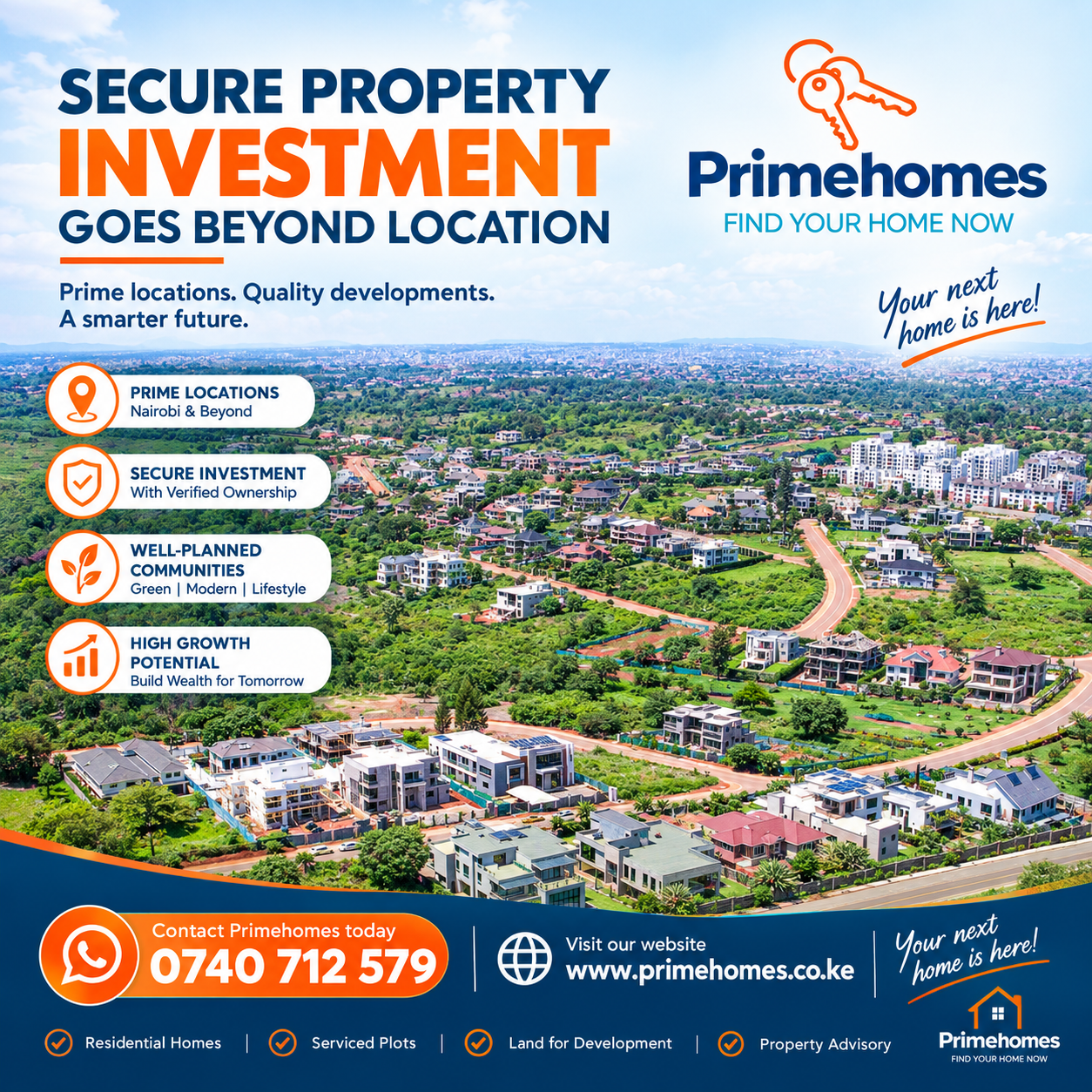 Tatu city Kijani ridge prime properties kiambu tatu city plots tatu city houses on sale