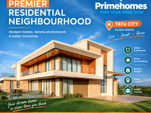Tatu city Kijani ridge prime properties kiambu tatu city plots tatu city houses on sale
